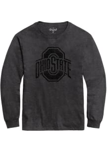 League Ohio State Buckeyes Black Tonal Long Sleeve T Shirt