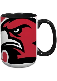 Miami RedHawks 15oz Large Logo Ceramic Mug - Red