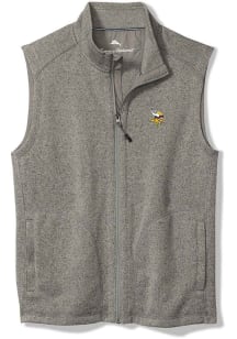 Tommy Bahama Minnesota Vikings Mens Grey Playoff Sleeveless Jacket