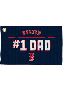 Boston Red Sox #1 Dad Waffle Golf Towel