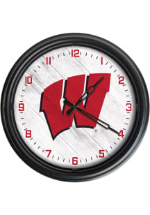 Wisconsin Badgers Outdoor LED Wall Clock