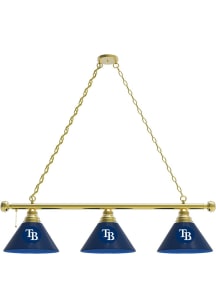 Tampa Bay Rays 3 Shade Gold Billiard Lamp