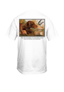 South Carolina Gamecocks White Ducks Unlimited The Standards Short Sleeve T Shirt