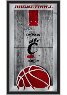 Cincinnati Bearcats Basketball Hanging Back Bar Mirror
