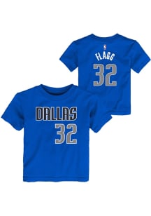 Cooper Flagg Dallas Mavericks Toddler Blue Flat NN Short Sleeve Player T Shirt