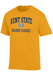 Champion Kent State Golden Flashes Gold MAC Arch Jersey Short Sleeve T Shirt