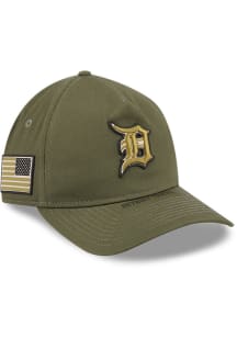 New Era Detroit Tigers 2026 MLB Armed Forces Day 9TWENTY A Frame Adjustable Hat - Olive