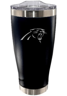 The Memory Company Carolina Panthers Etched 20oz Tumbler Stainless Steel Tumbler - Black