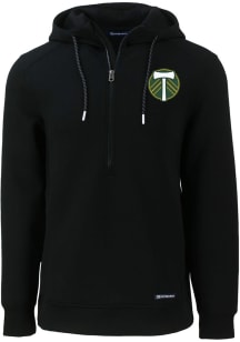 Cutter and Buck Portland Timbers Mens Black Roam Hood