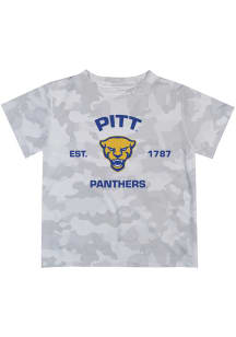 Vive La Fete Pitt Panthers Infant Camo Short Sleeve T-Shirt Grey