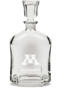 Minnesota Golden Gophers Grandparent Whiskey Decanter Decanter