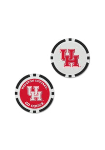 Houston Cougars Poker Chip Golf Ball Marker
