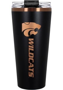 K-State Wildcats 32oz Big Slim Stainless Steel Tumbler - Black