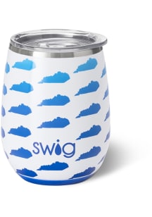 Kentucky Kentucky Stemless 14 oz Stainless Steel Stemless - White