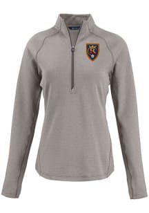 Cutter and Buck Real Salt Lake Womens Graphite Pehastin Qtr Zip