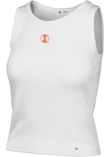 47 Illinois Fighting Illini Womens White Uplift Tank Top