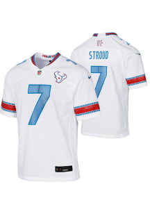 CJ Stroud Houston Texans Youth White Nike Rivalries Replica Football Jersey