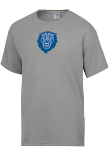 ComfortWash Columbia College Cougars Womens Grey Garment Dyed Short Sleeve T-Shirt