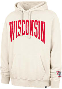 47 Wisconsin Badgers Mens Brown Groton Fashion Hood