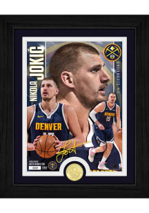 Nikola Jokic Denver Nuggets Artist Proof Bronze Coin Photo Plaque