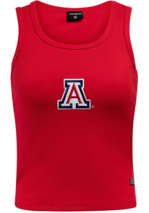 Hype and Vice Arizona Wildcats Womens Cardinal Red MVP Tank Top