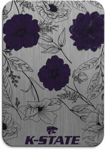 K-State Wildcats Floral Mousepad
