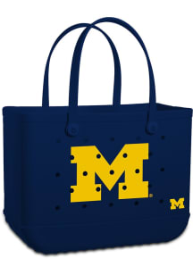 Michigan Wolverines Navy Blue Large Bogg Bag Tote