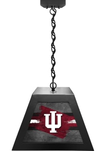Indiana Hoosiers Pendant Black Billiard Lamp