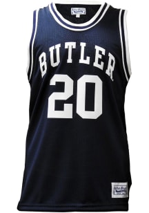 Gordon Hayward  Original Retro Brand Butler Bulldogs Navy Blue College Classic Name and Number Jer..