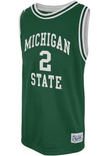 Jaren Jackson Jr  Original Retro Brand Michigan State Spartans Green College Classic Name and Numb..