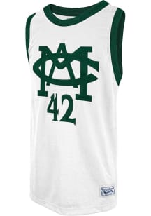 Morris Peterson  Original Retro Brand Michigan State Spartans White College Classic Name and Numbe..