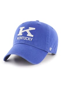 47 Kentucky Wildcats Clean Up Adjustable Hat - Blue