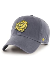 47 Michigan Wolverines Clean Up Designed Adjustable Hat - Blue