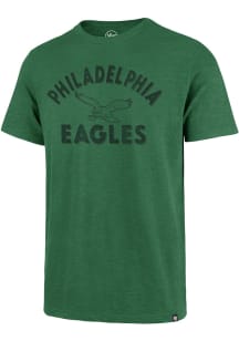 47 Philadelphia Eagles Kelly Green DOUBLE BACK SCRUM Short Sleeve Fashion T Shirt