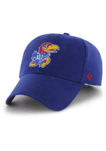 47 Kansas Jayhawks Blue Basic Youth Adjustable Hat