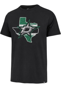 47 Dallas Stars Black TOP BINS FRANKLIN Short Sleeve Fashion T Shirt