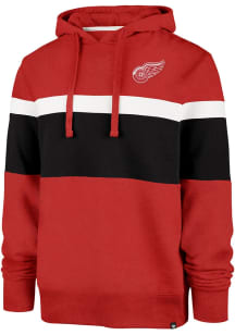 47 Detroit Red Wings Mens Red Warren Fashion Hood