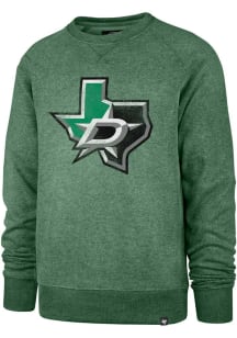 47 Dallas Stars Mens Kelly Green Logo Match Long Sleeve Fashion Sweatshirt
