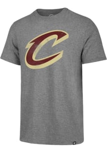 47 Cleveland Cavaliers Grey Primary Logo Match Short Sleeve Fashion T Shirt