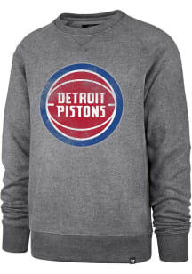47 Detroit Pistons Mens Grey Match Long Sleeve Fashion Sweatshirt