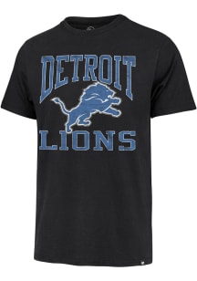 47 Detroit Lions Black Big Ups Short Sleeve Fashion T Shirt