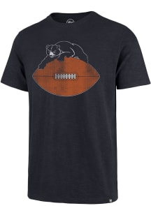 47 Chicago Bears Navy Blue SCRUM Short Sleeve Fashion T Shirt