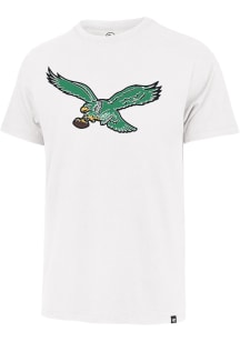 47 Philadelphia Eagles White Franklin Type Short Sleeve Fashion T Shirt