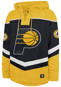 47 Indiana Pacers Mens Navy Blue Layup Lacer Fashion Hood