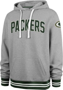 47 Green Bay Packers Mens Grey Eastport Fashion Hood