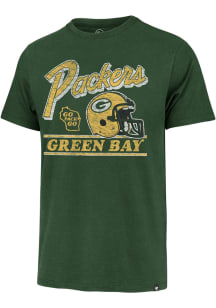 47 Green Bay Packers Green Fly By Franklin Short Sleeve Fashion T Shirt