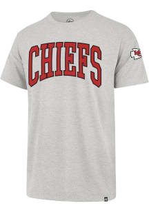 47 Kansas City Chiefs Grey Clubhouse Ace Fieldhouse Short Sleeve Fashion T Shirt