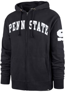 47 Penn State Nittany Lions Mens Navy Blue Striker Long Sleeve Zip Fashion