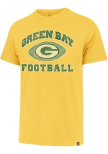 47 Green Bay Packers Gold Pathway Franklin Short Sleeve Fashion T Shirt