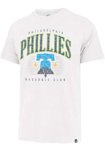 47 Philadelphia Phillies White Double Header Franklin Short Sleeve Fashion T Shirt